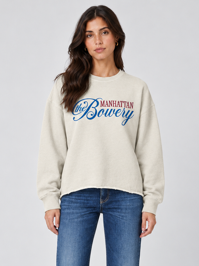 THE BOWERY BRUSHED SWEAT - Bowery NYC