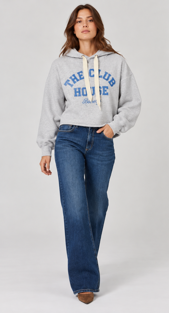 THE CLUB HOUSE - HOODIE BRUSHED SWEAT