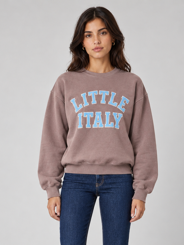 LITTLE ITALY BRUSHED SWEAT - Bowery NYC