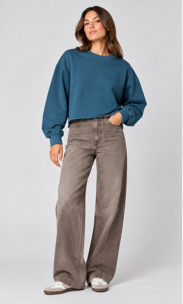 ESSENTIAL BRUSHED SWEAT