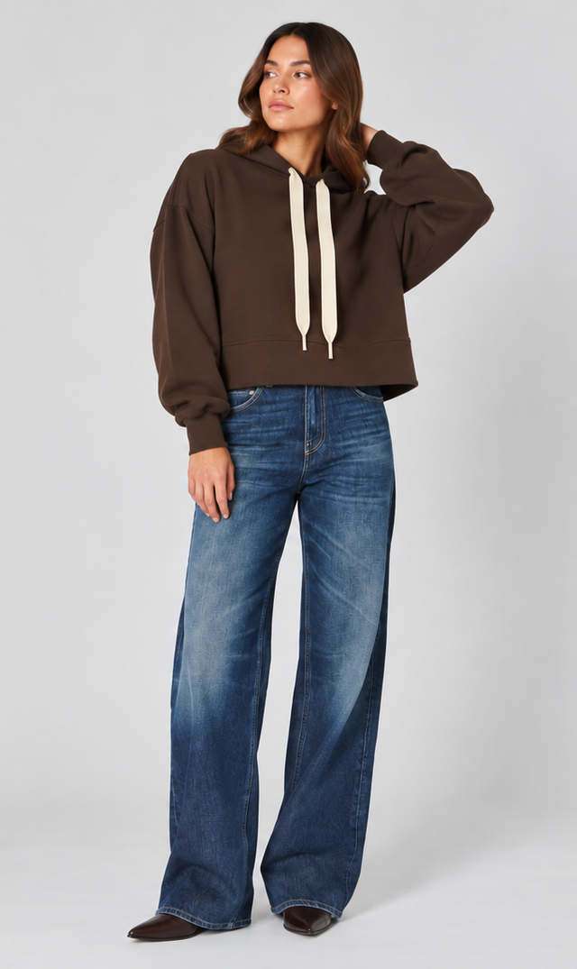 ESSENTIAL HOODIE - BRUSHED SWEAT