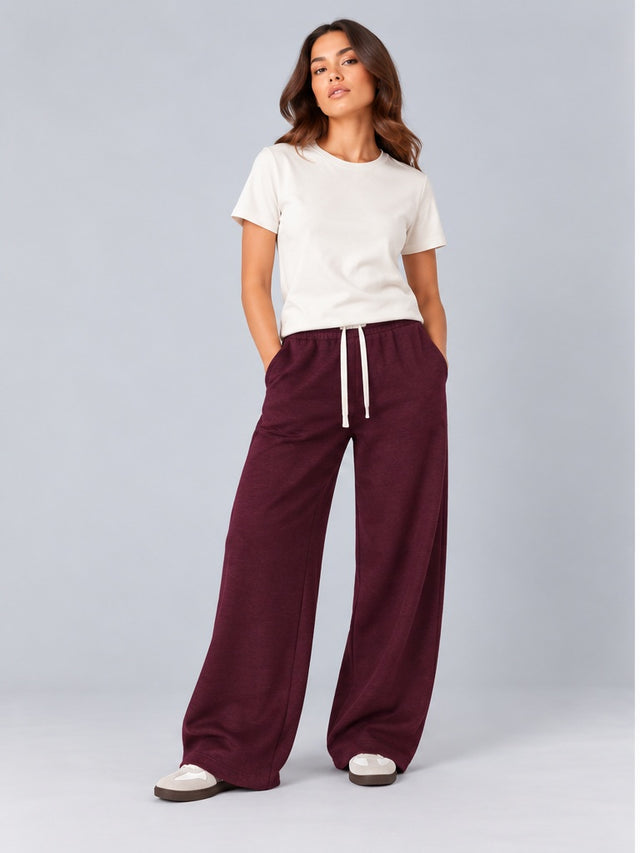ESSENTIAL PANTS - PALAZZO FIT