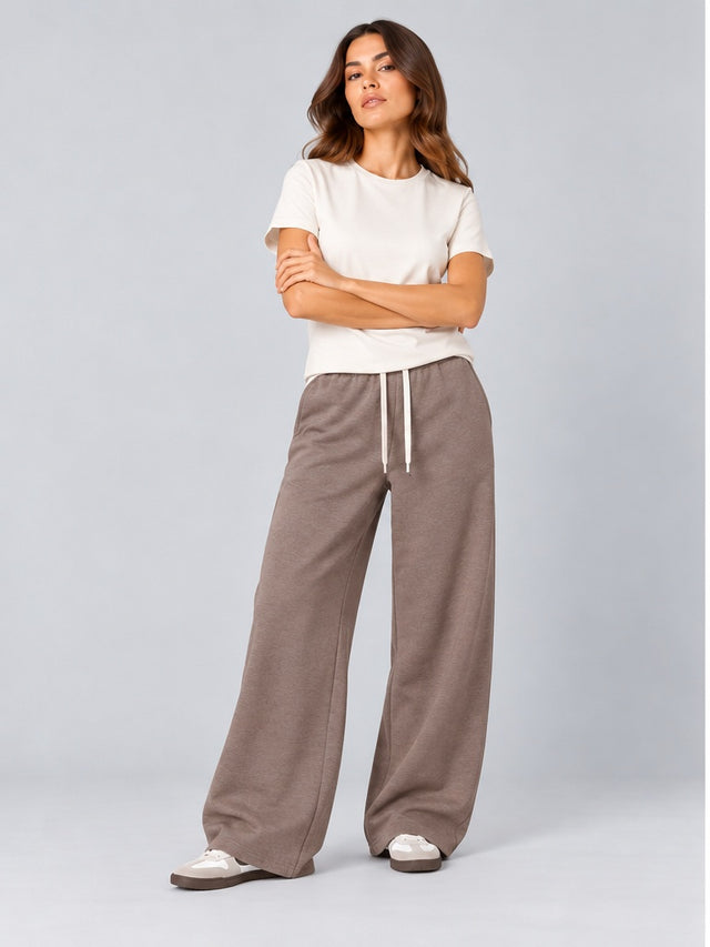 ESSENTIAL PANTS - PALAZZO FIT