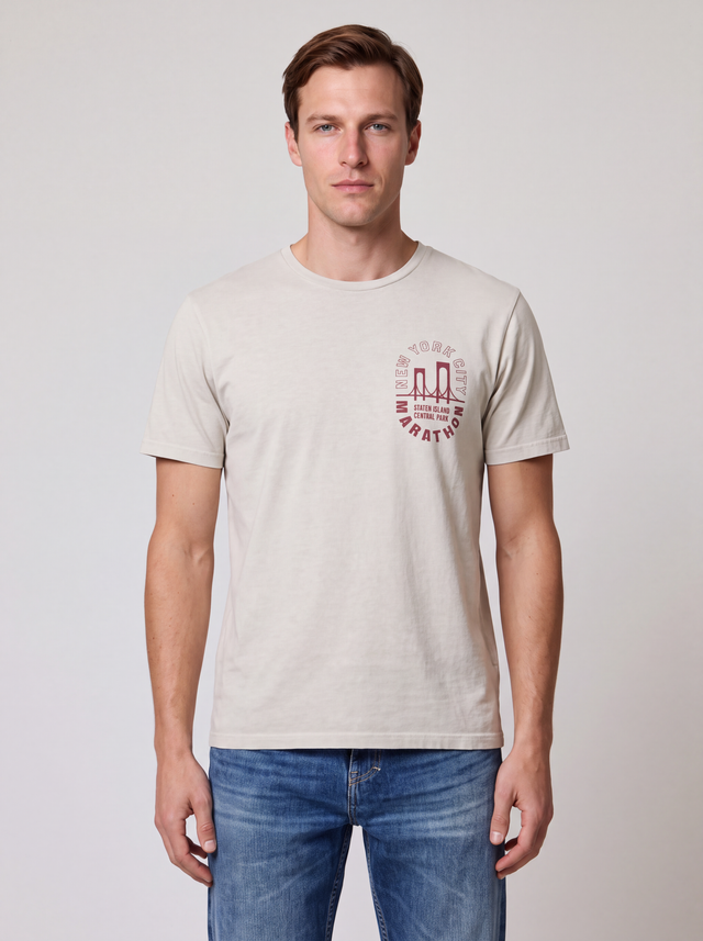 NEW YORK CITY T-SHIRT - VINTAGE JERSEY