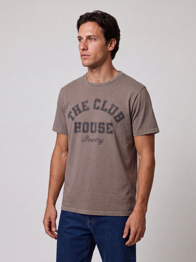 THE CLUB HOUSE T-SHIRT - VINTAGE JERSEY
