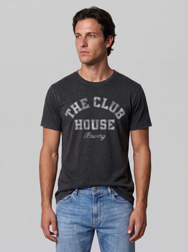 THE CLUB HOUSE T-SHIRT - VINTAGE JERSEY