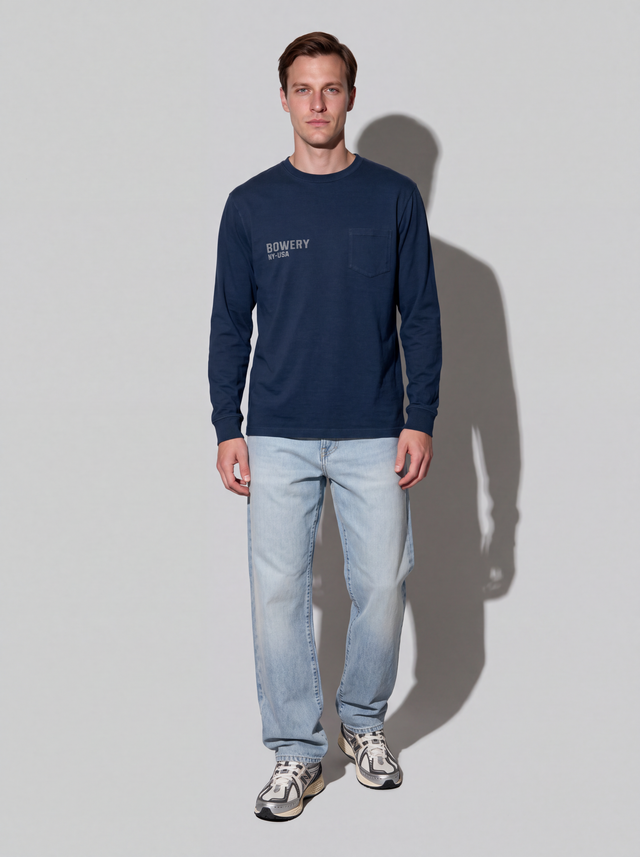 BOWERY NY USA T-SHIRT - HEAVY JERSEY - Bowery NYC