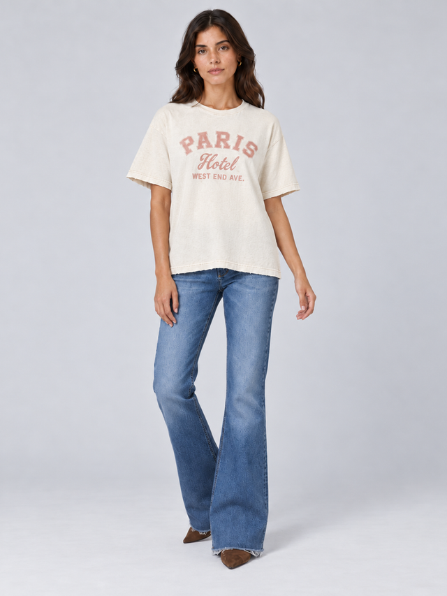 PARIS HOTEL T-SHIRT - VINTAGE JERSEY - Bowery NYC