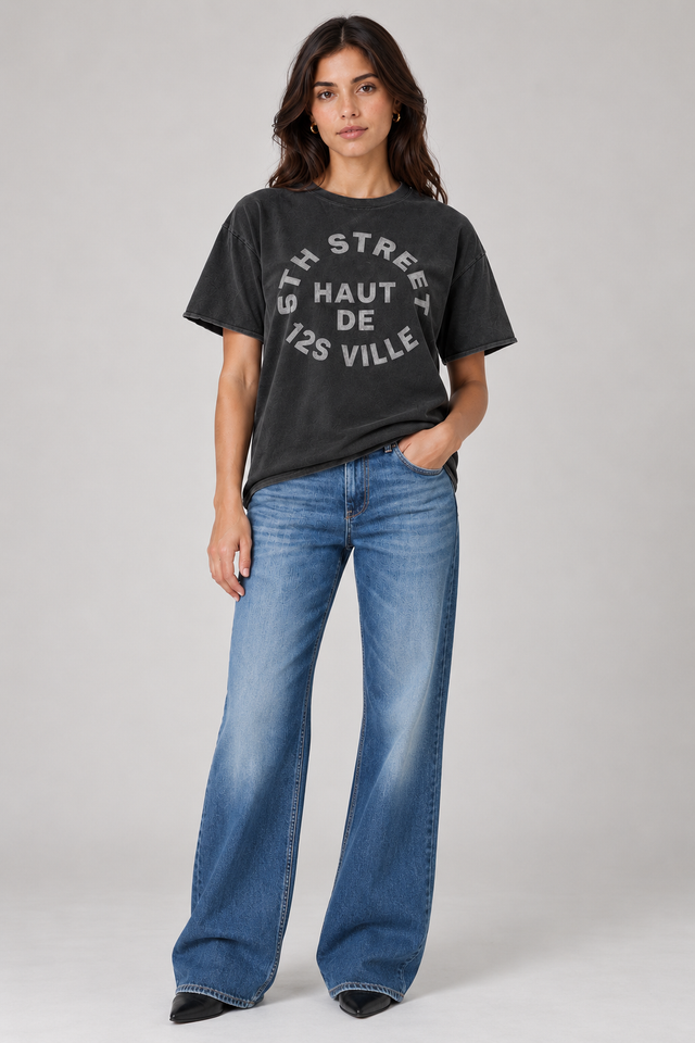 125TH STREET T-SHIRT - VINTAGE JERSEY - Bowery NYC