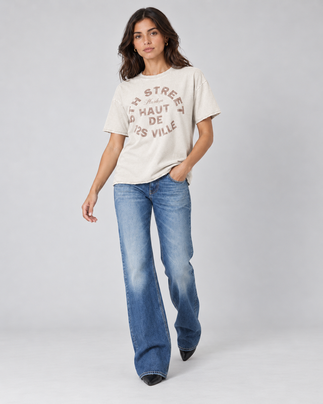 125TH STREET T-SHIRT - VINTAGE JERSEY - Bowery NYC