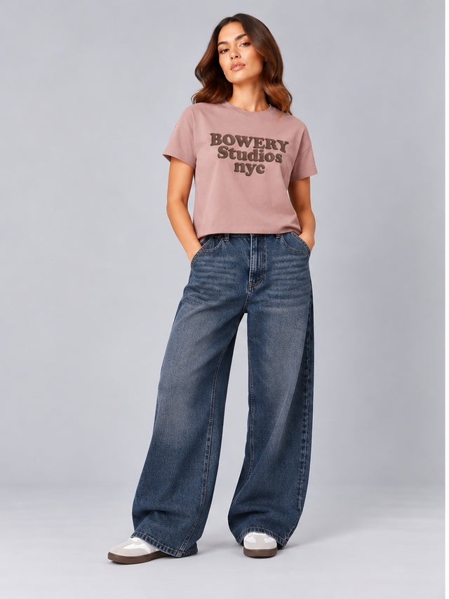 BOWERY STUDIOS NYC -  PEACHED JERSEY - Bowery NYC