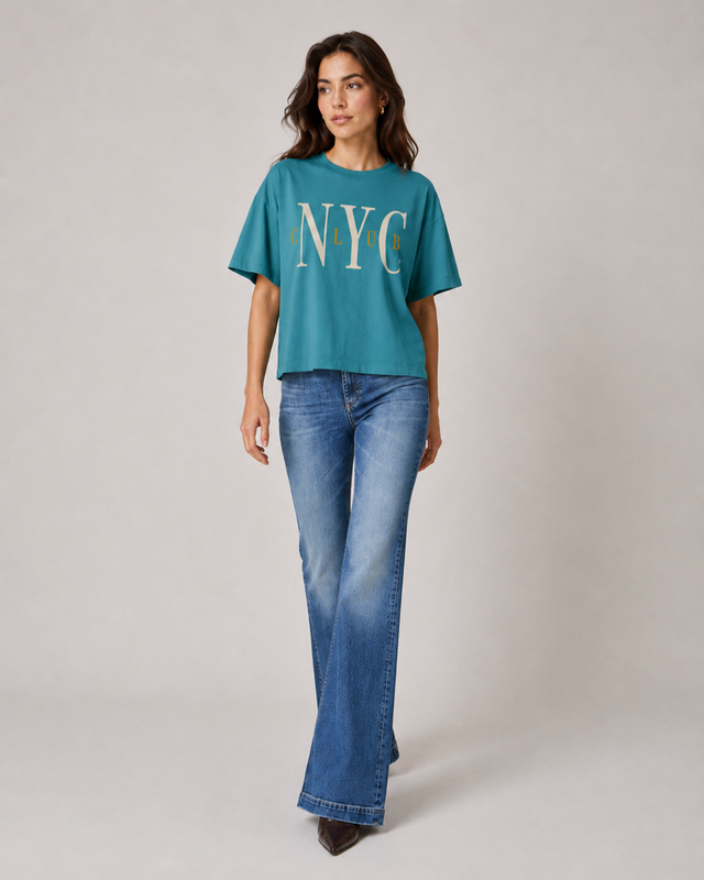 NYC CLUB T-SHIRT - VINTAGE JERSEY - Bowery NYC