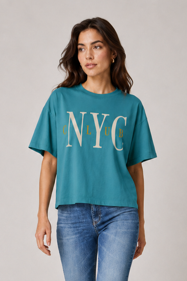NYC CLUB T-SHIRT - VINTAGE JERSEY - Bowery NYC