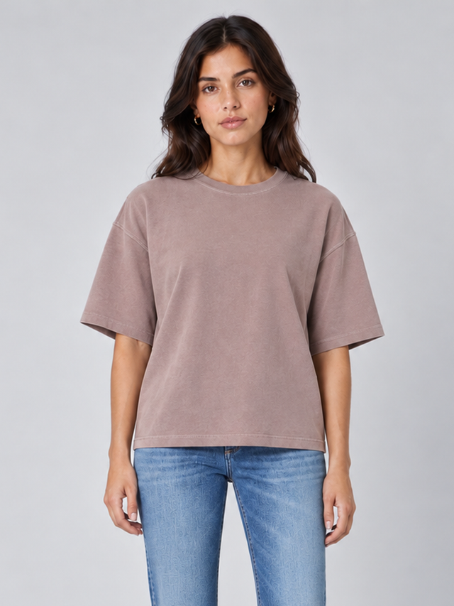 ESSENTIAL T-SHIRT - VINTAGE JERSEY - Bowery NYC
