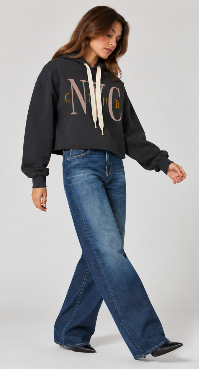 NYC CLUB HOODIE BRUSHED SWEAT